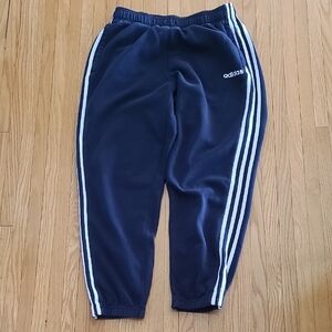 2 for $50 - Adidas Men's Large Navy Track Pants